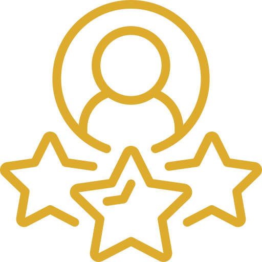 rating icon gold
